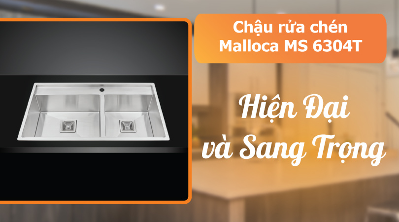 Chậu rửa chén Mallocs MS 6304T